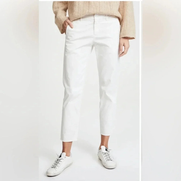 ! NILI LOTA East Hampton Pants in Eggshell Cream White New Size 2 - Picture 1 of 8